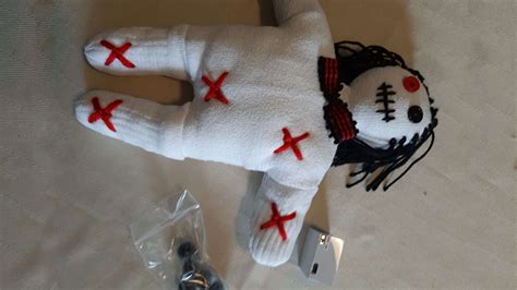 Electronic voodoo doll